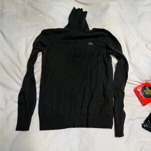 Lacoste women’s Black Hoodie Sweater